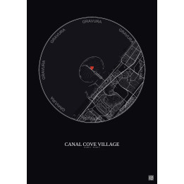Canal Cove Village — Custom City Map