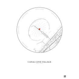 Canal Cove Village — Custom City Map