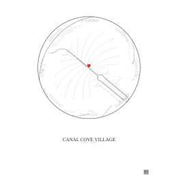 Canal Cove Village — Custom City Map