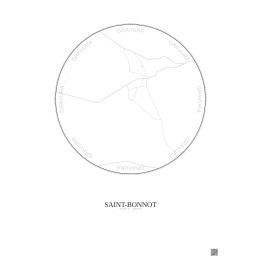 Saint-Bonnot — Custom City Map