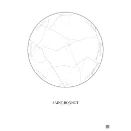 Saint-Bonnot — Custom City Map