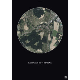 Essomes-sur-marne — Custom Satellite View