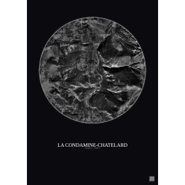 La Condamine-Châtelard — Vue satellite personnalisée