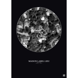 Maison — Vue satellite personnalisée