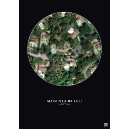 Maison — Vue satellite personnalisée