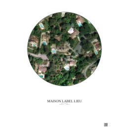 Maison — Vue satellite personnalisée