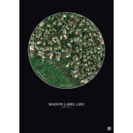 Maison — Vue satellite personnalisée