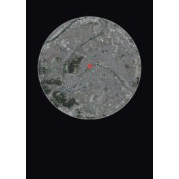 Paris, France — Custom Satellite View