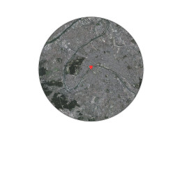 Paris, France — Custom Satellite View