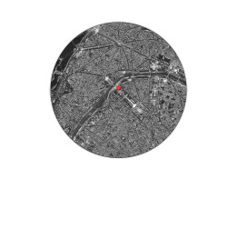 Paris, France — Custom Satellite View