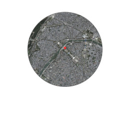 Paris, France — Custom Satellite View