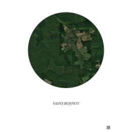 Saint-Bonnot — Custom Satellite View