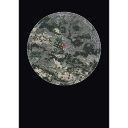 Versailles, France — Vue satellite personnalisée