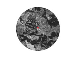Versailles, France — Vue satellite personnalisée