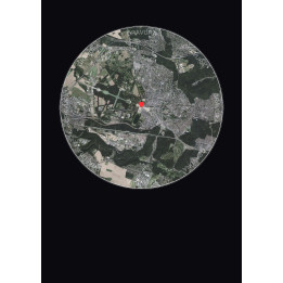 Versailles, France — Vue satellite personnalisée