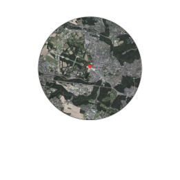 Versailles, France — Vue satellite personnalisée