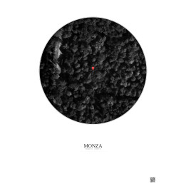 Monza — Vue satellite personnalisée