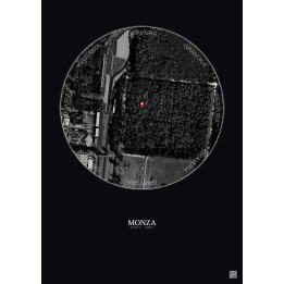 Monza — Vue satellite personnalisée