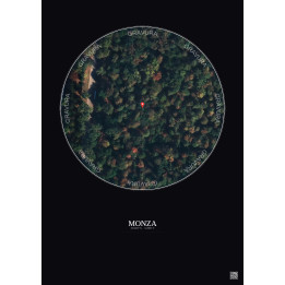 Monza — Vue satellite personnalisée