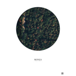 Monza — Vue satellite personnalisée