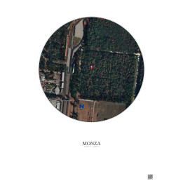 Monza — Vue satellite personnalisée