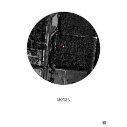 Monza — Vue satellite personnalisée