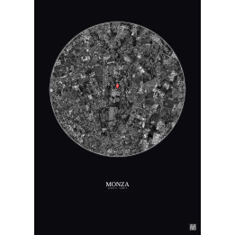 Monza — Vue satellite personnalisée