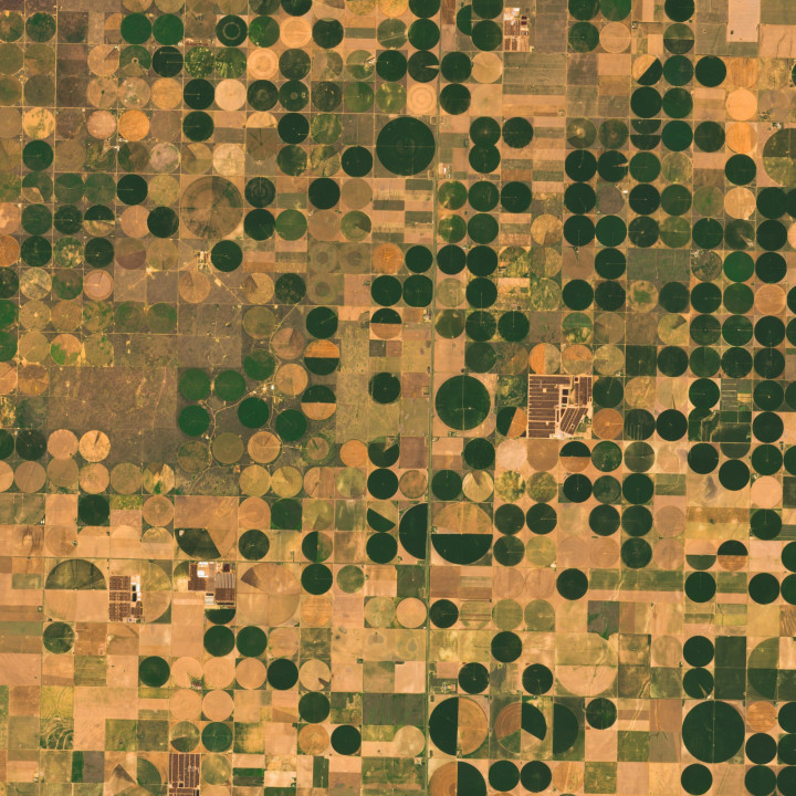 Colorado — Satellite Photography Poster · Gravura