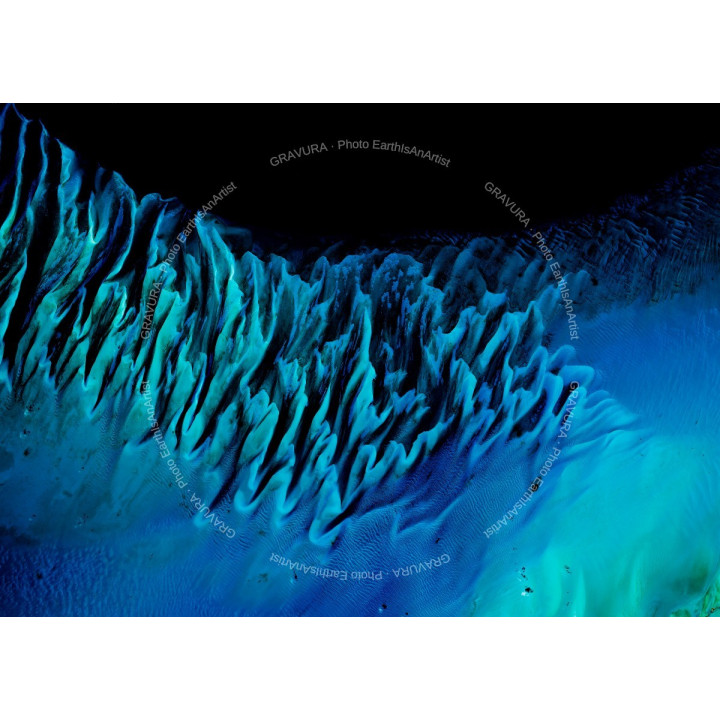 The Bahamas — Premium Satellite Poster · Gravura