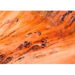 Chad — Satellite Desert Poster · Gravura