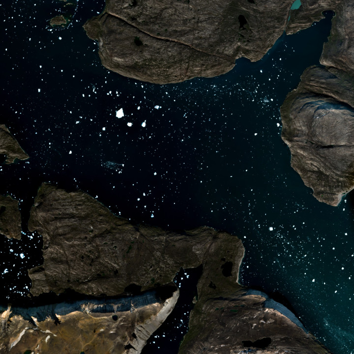 STARWARS — Satellite Photography Poster · Gravura
