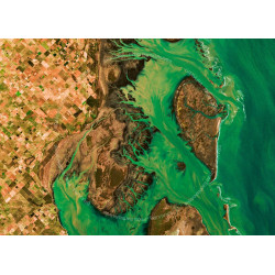 Argentine — Poster Satellitaire Premium · Gravura