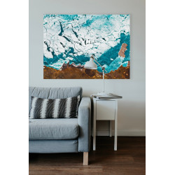 Kazakhstan — Poster Satellitaire · Gravura 2