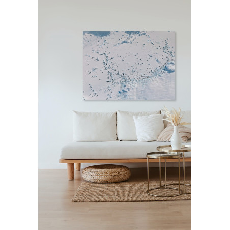 Le Continent Blanc — Poster Satellitaire · Gravura