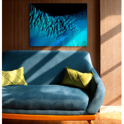 Les Bahamas — Poster Satellitaire Premium · Gravura 2