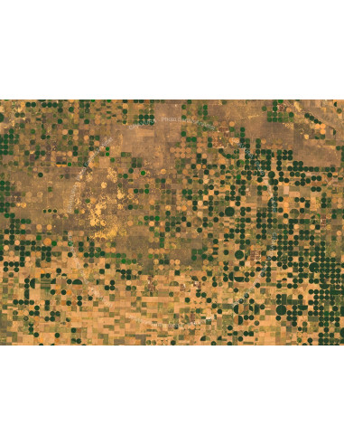 Colorado — Poster Satellitaire Premium · Gravura