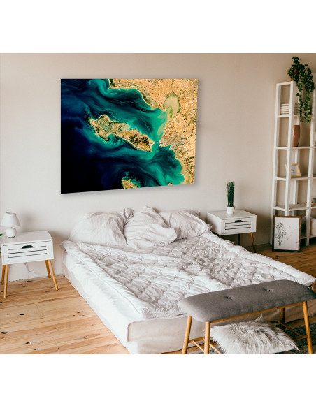 Île de Ré — Poster Satellitaire · Gravura