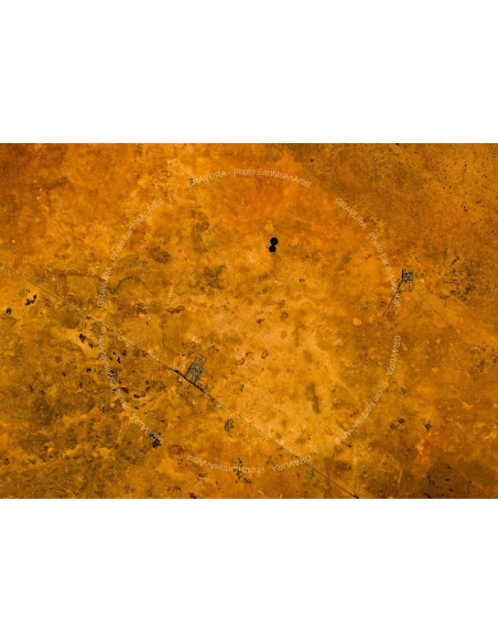 Iraq — Satellite Photography Poster · Gravura