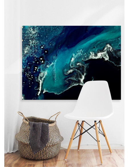 Ice Wave — Satellite Photography Poster · Gravura