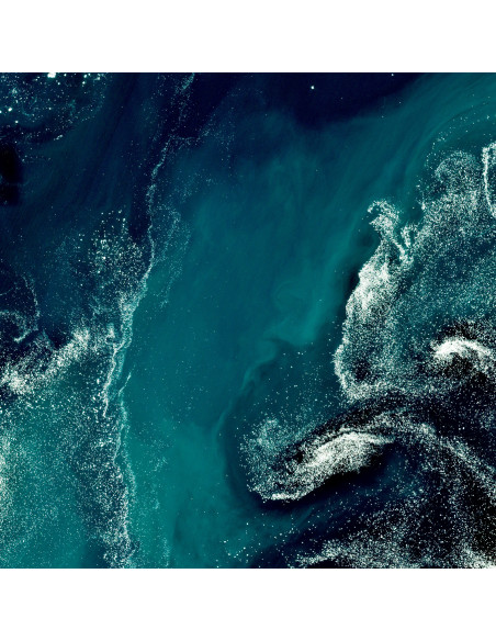 Ice Wave — Satellite Photography Poster · Gravura