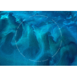 Currents — Satellite Photography Poster · Gravura