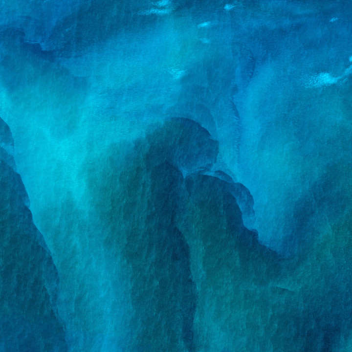 Currents — Satellite Photography Poster · Gravura