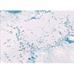 The White Continent — Satellite Poster · Gravura