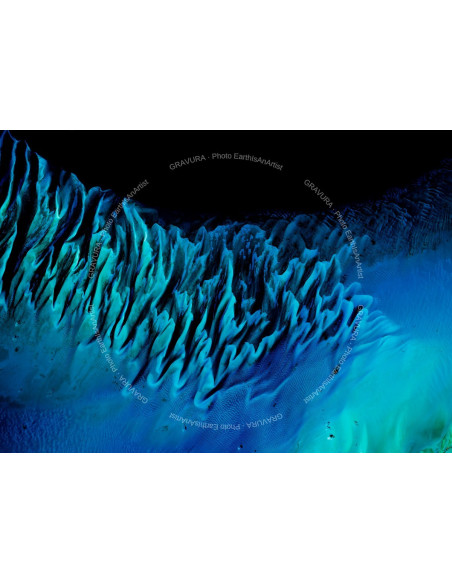 The Bahamas — Premium Satellite Poster · Gravura