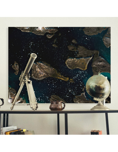 STARWARS — Poster Satellitaire Premium · Gravura
