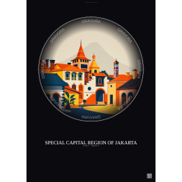 Special Capital Region Of Jakarta Vintage Travel Poster – Histor